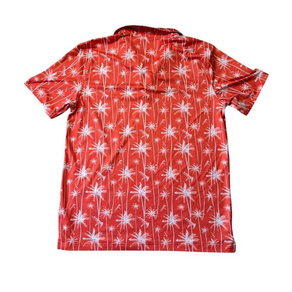 SAVAGE TACTICIANS Co. Paradise Palms Performance Polo, short Sleeve shirt, Large - Picture 2 of 7